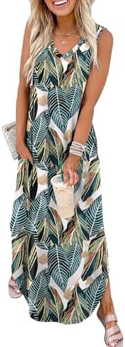  Summer Dresses for Vacation and Beach OEKO-TEX Pockets
| Maxi Dress with Pockets Summer Beachwear OEKO-TEX
| SAMPEEL Su