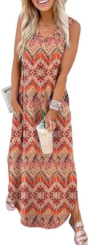  Summer Dresses for Vacation and Beach OEKO-TEX Pockets
| Maxi Dress with Pockets Summer Beachwear OEKO-TEX
| SAMPEEL Su