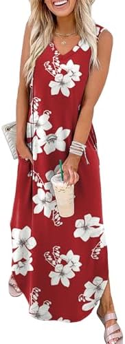  Summer Dresses for Vacation and Beach OEKO-TEX Pockets
| Maxi Dress with Pockets Summer Beachwear OEKO-TEX
| SAMPEEL Su