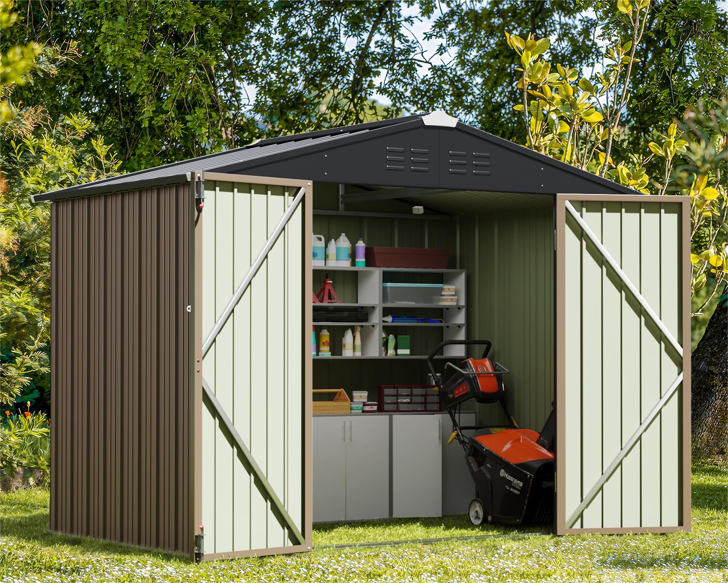 aofan outdoor storage shed 6
